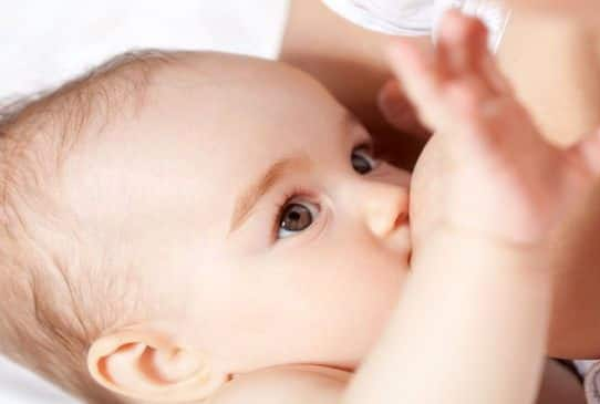 Seems, sugars in breast milk can preserve micro organism at bay