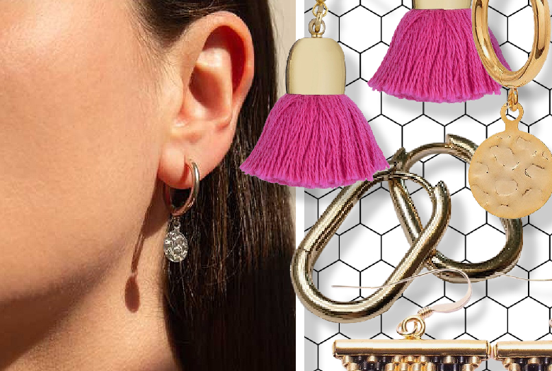 The perfect earrings to put on with any outfit this season from indie manufacturers