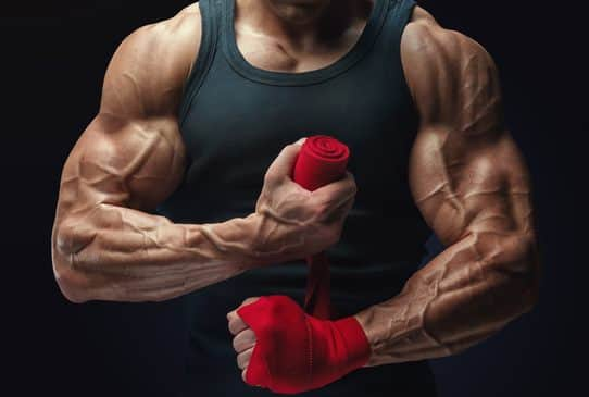 Are veins that come out of your arms an indication that you’re match?