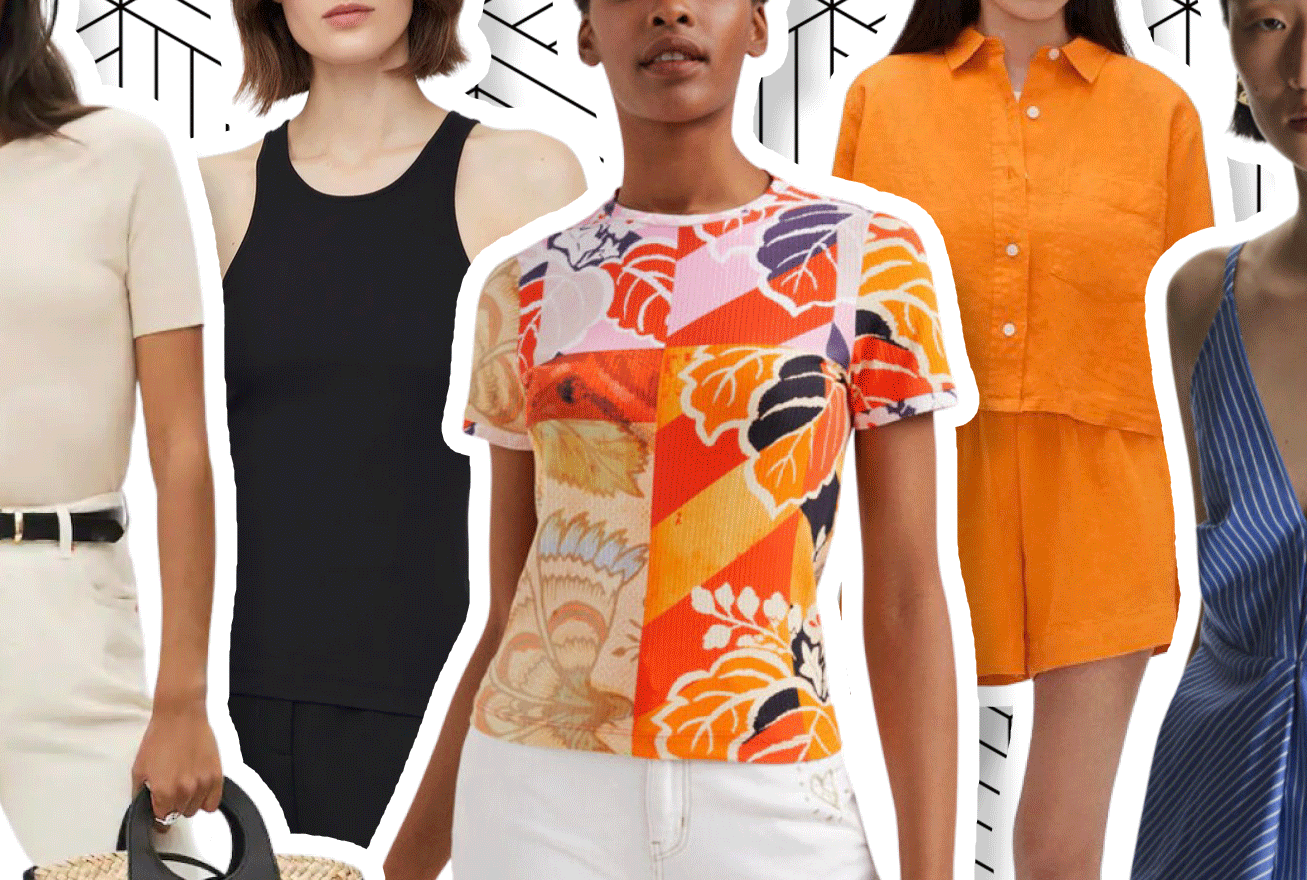 11 greatest summer time tops to put on with shorts, skirts and all the pieces in between