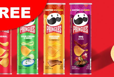 FREE Cans of Pringles