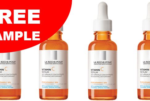 FREE La Roche-Posay Vitamin C Serum Pattern