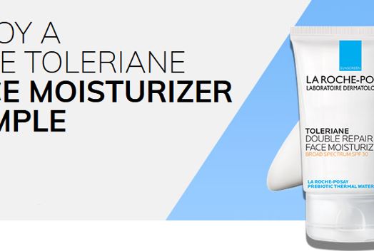 FREE La Roche-Posay Toleriane Face Moisturizer Pattern