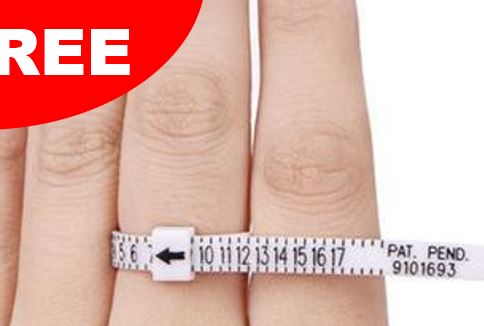 FREE Ring Sizer from Moissanite