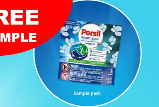 FREE Persil ProClean Discs Pattern