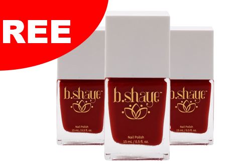 FREE B.Shaye Happiness Nail Polish