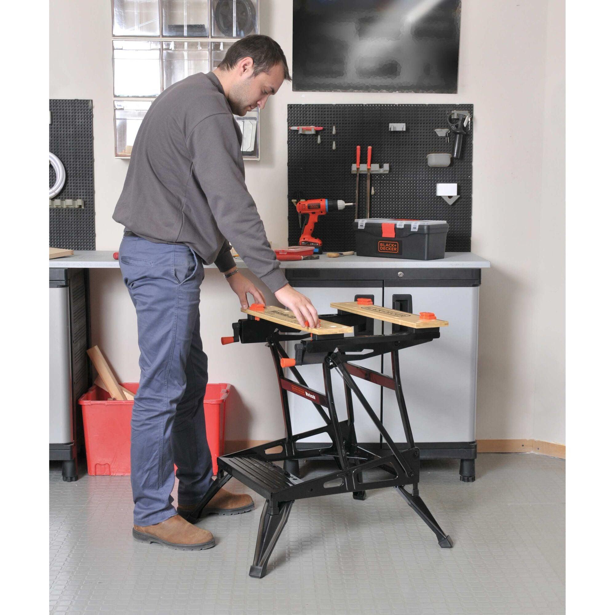 Clamping Versatility Unleashed in the Black+Decker Workmate 225