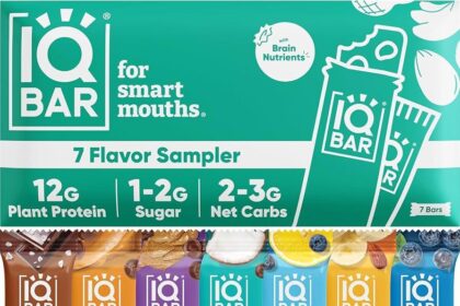 IQBAR Brain + Body Bars Review Smart Snacking or Sugar-Free Sadness