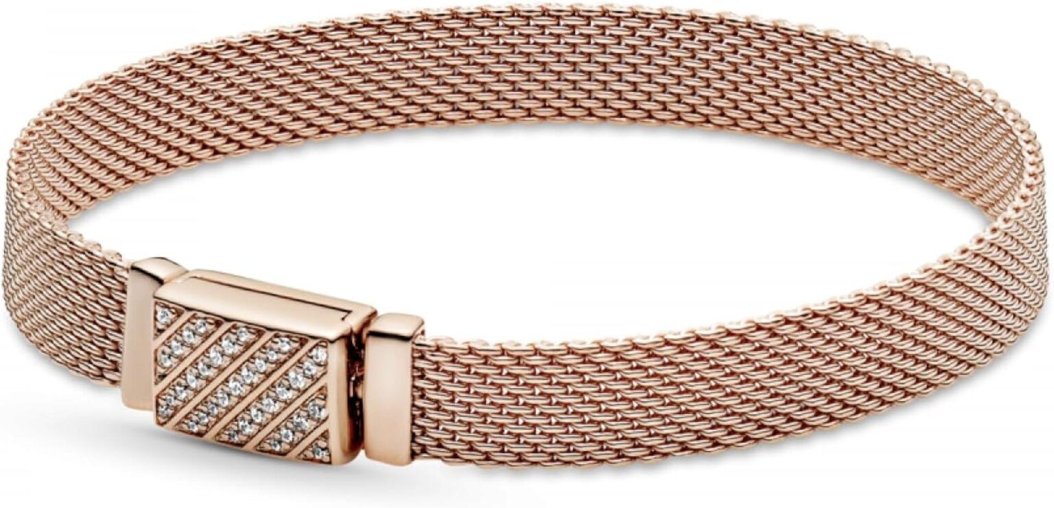 Pandora Reflexions Collection: Modern Mesh Bracelet Alternative